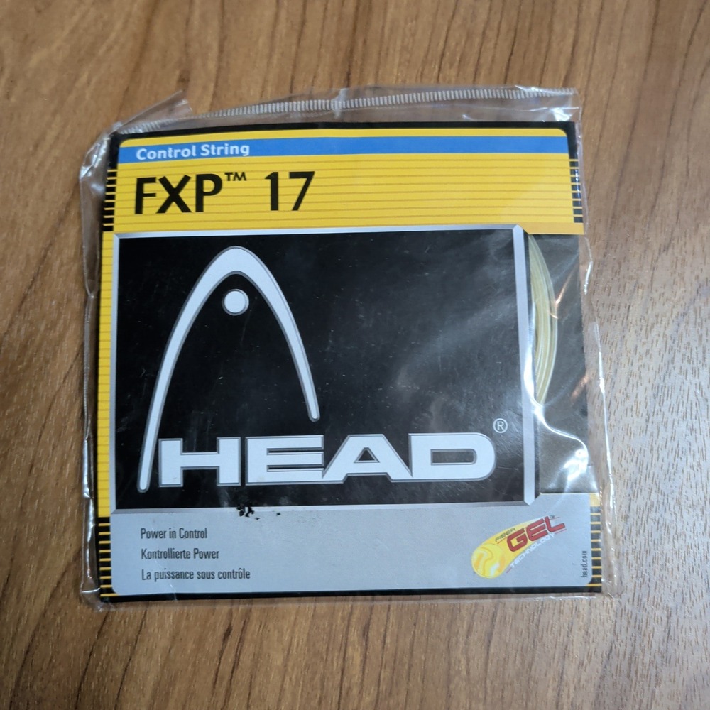 HEAD FXP 17 Tennis String 1.24mm 17 Gauge 40ft Natural FiberGEL Control String